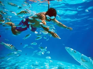 isla mujeres catamaran snorkel tour