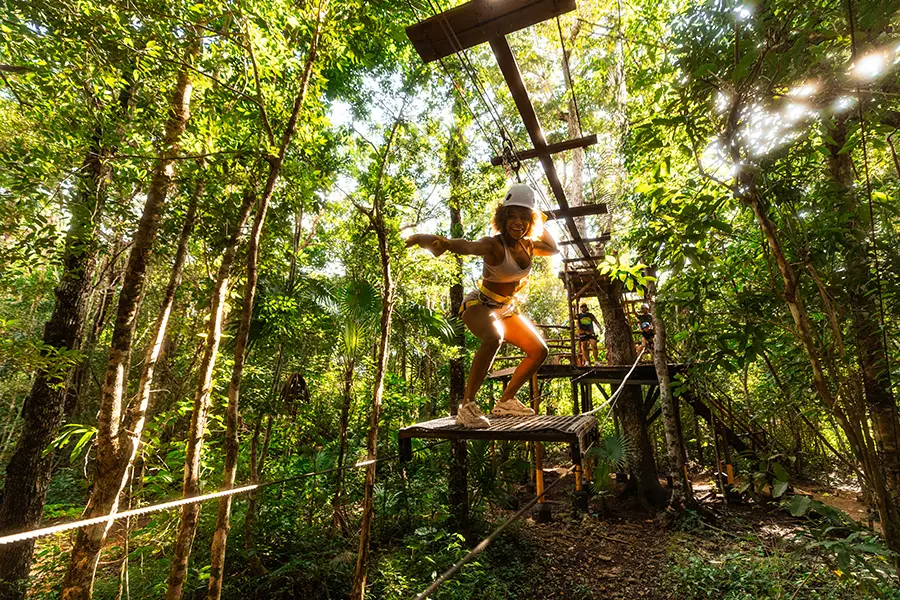Imagen de Aventura a Caballo en Puerto Morelos + ATV + Tirolesa + Cenote