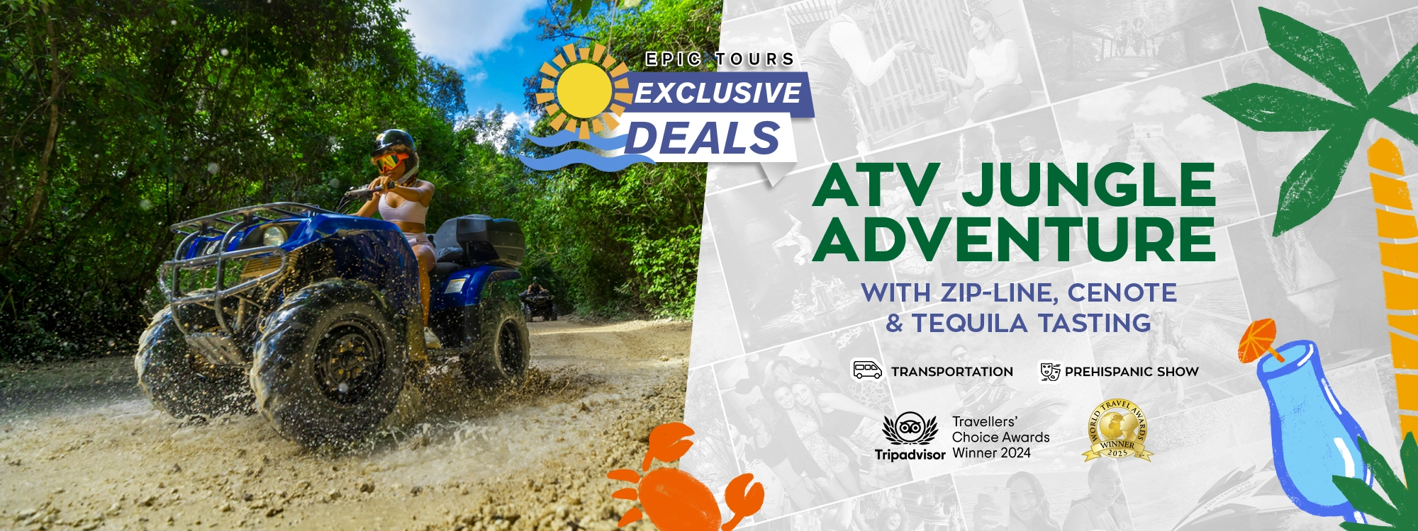tour atv jungle adventure and ziplines