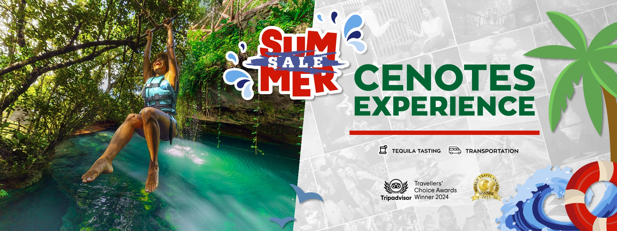 cenotes adventuring cancun
