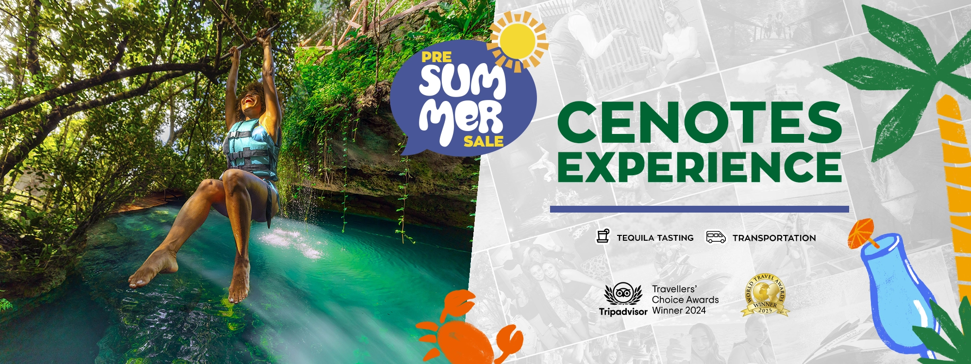 cenotes adventuring cancun