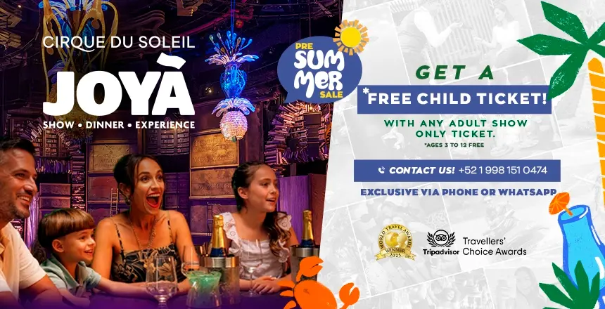 cirque du soleil joya show experience