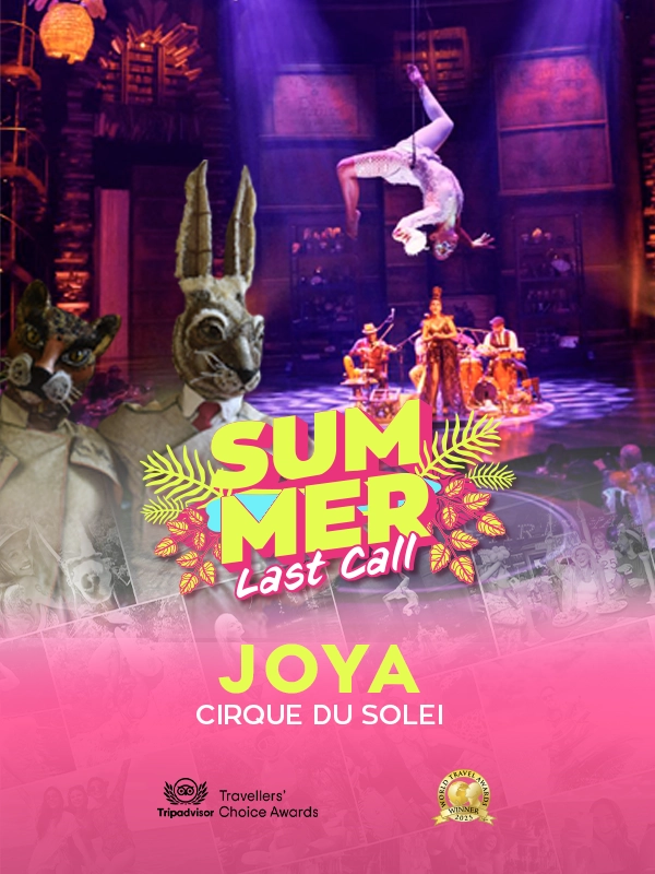 cirque du soleil joya show experience