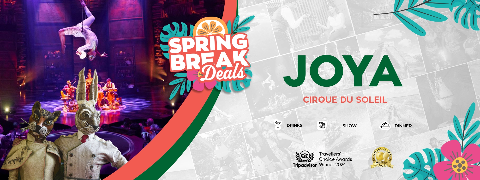 cirque du soleil joya show experience