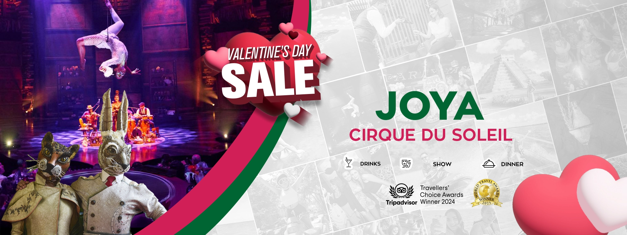 cirque du soleil joya show experience