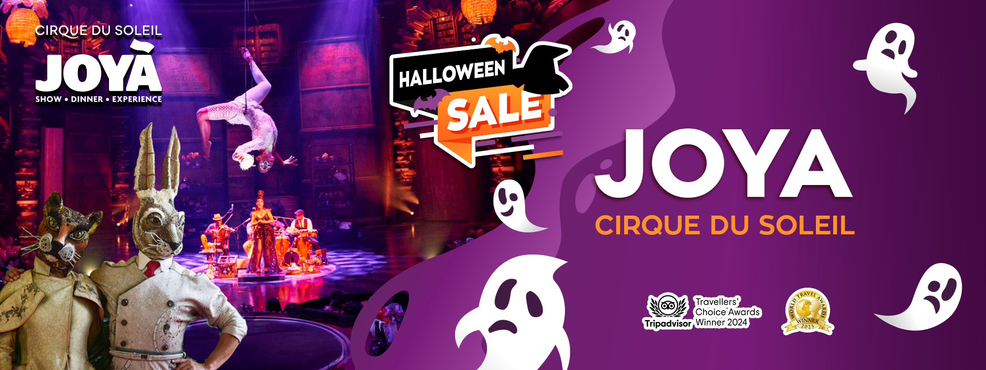 cirque du soleil joya show experience