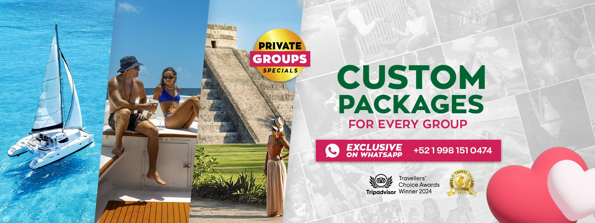 ask for custom packages for every group