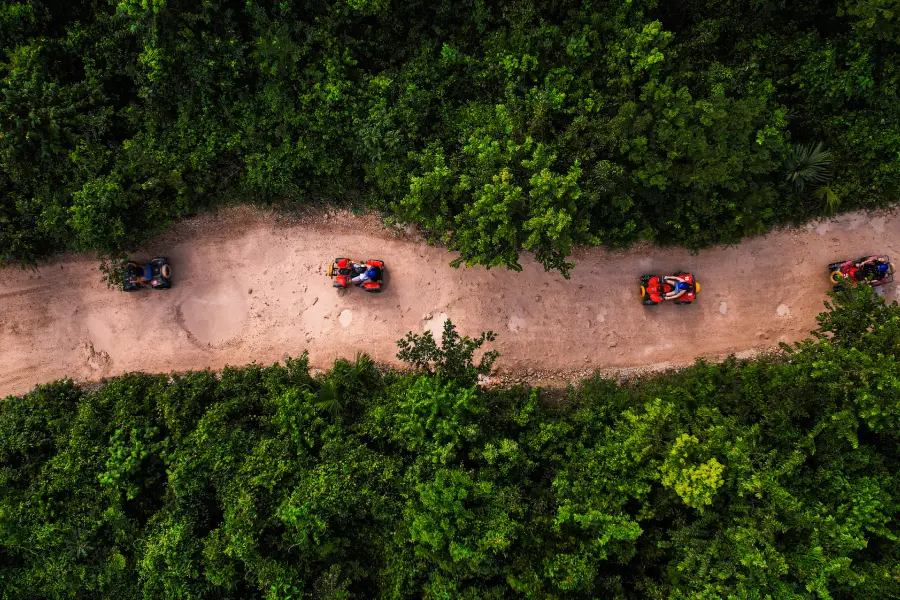 Tour Image  Extreme Adventuring Eco Park ATV ride + Zipline & Cenote Included