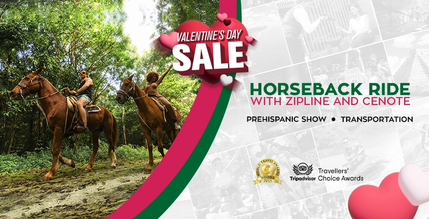 horse ride with atv zipline puerto morelos