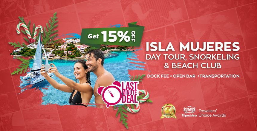 tour isla mujeres catamaran day tour