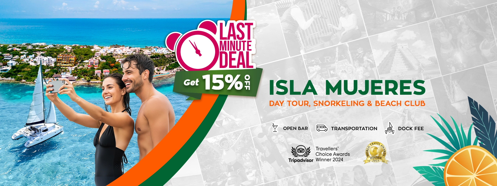 tour isla mujeres catamaran day tour