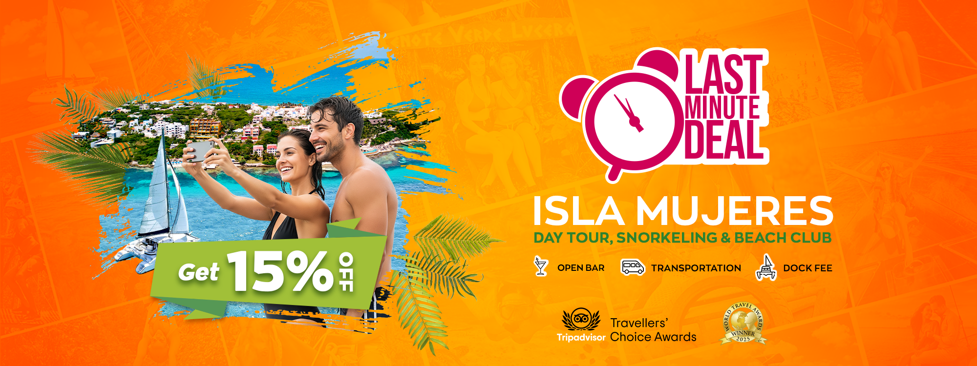 tour isla mujeres catamaran day tour
