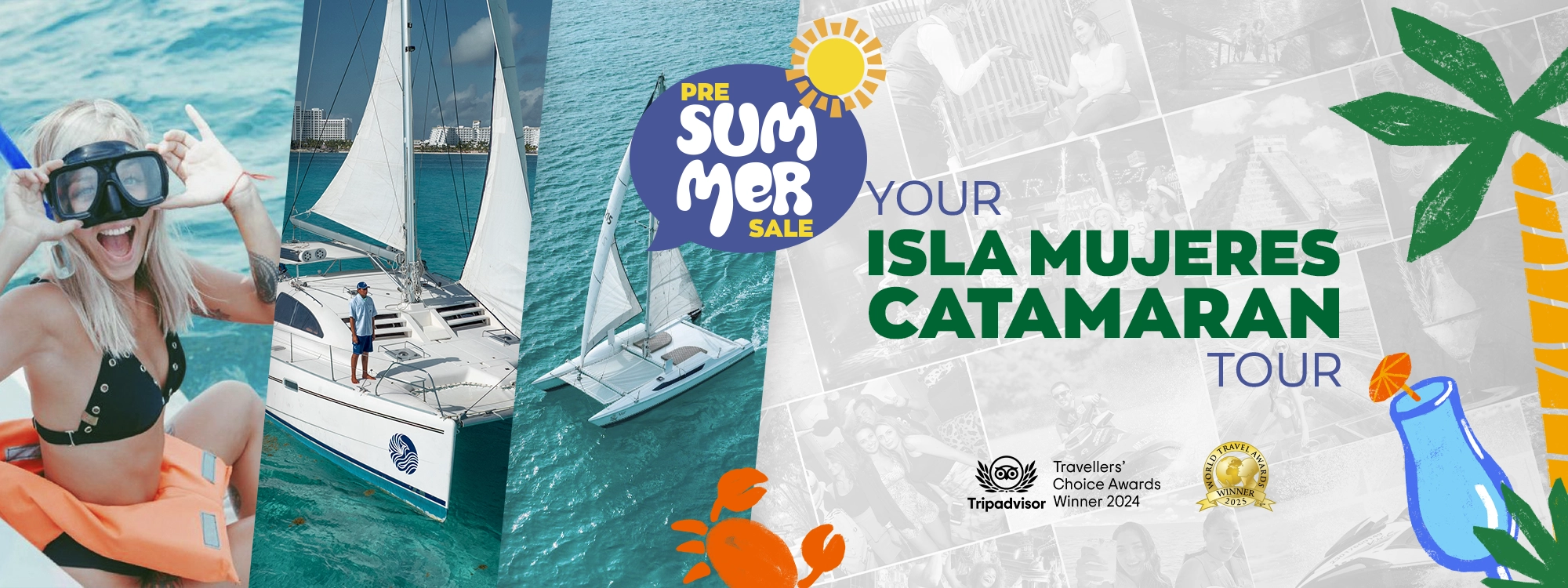 isla mujeres catamaran tour