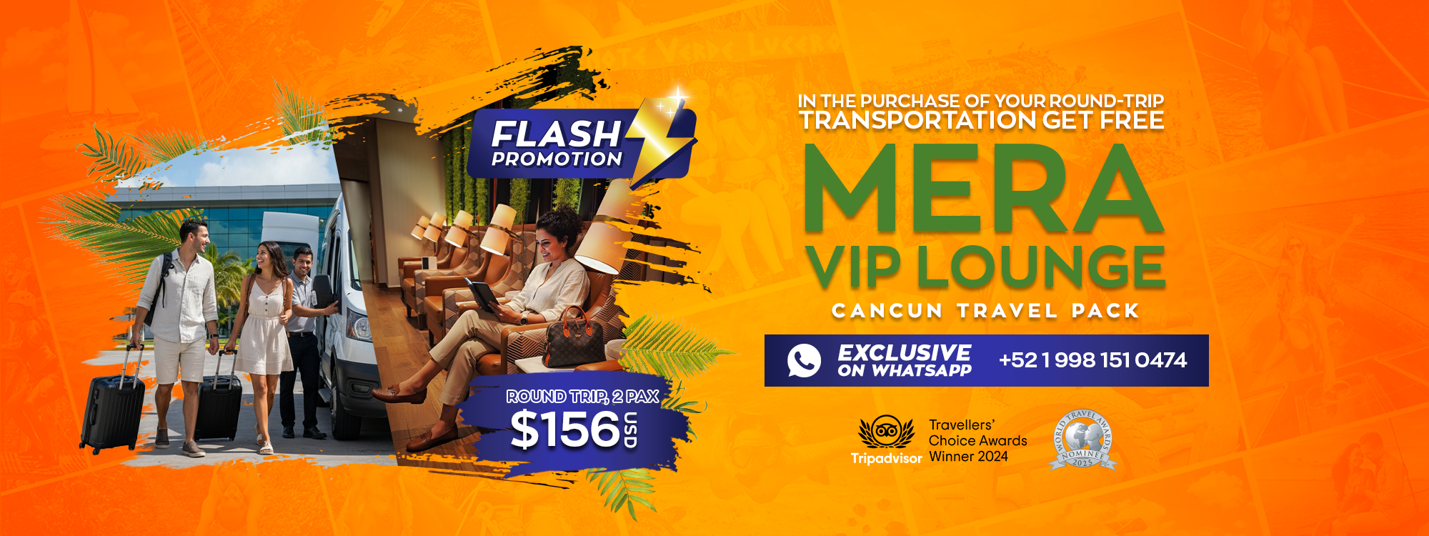 mera free with transportacion only for whatsapp