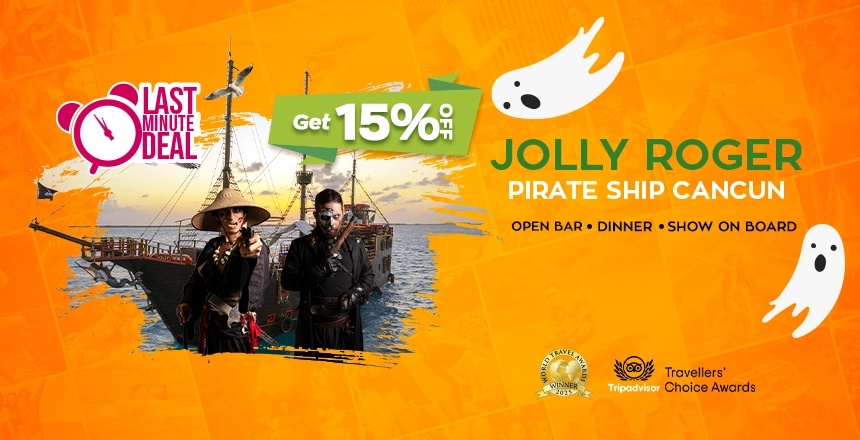 tour pirate ship cancun jolly roger