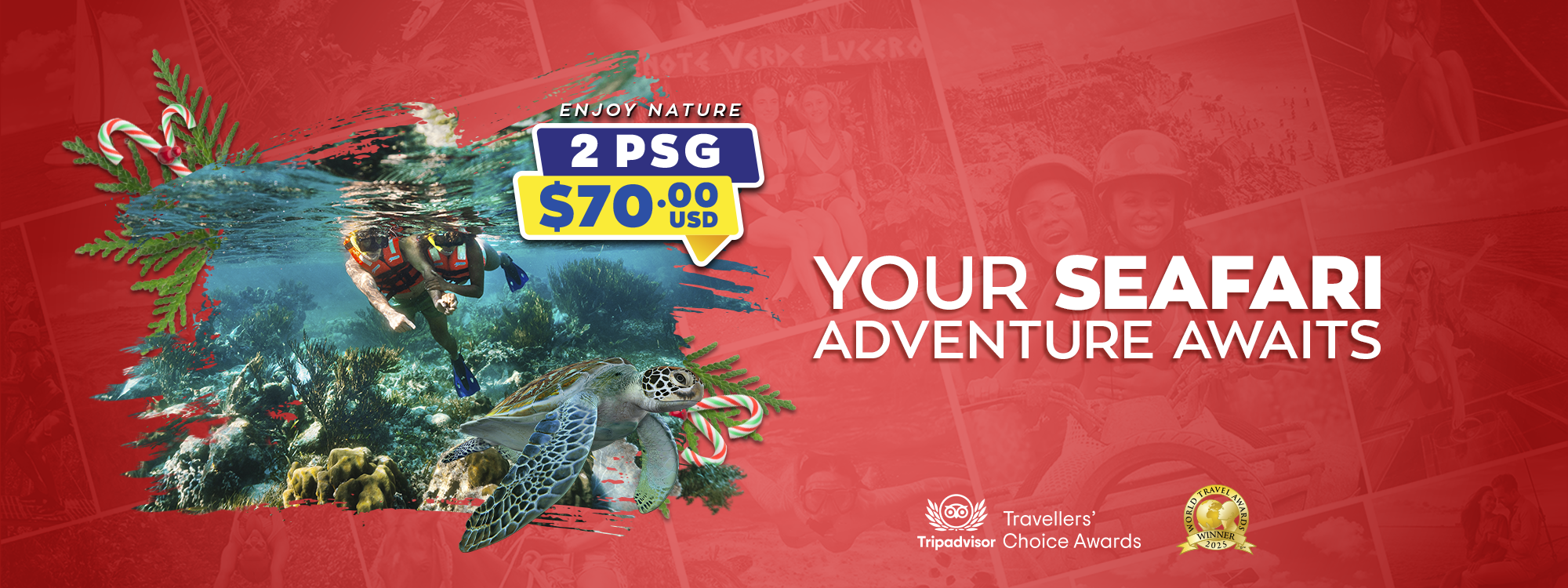 tour puerto morelos reef snorkel adventure