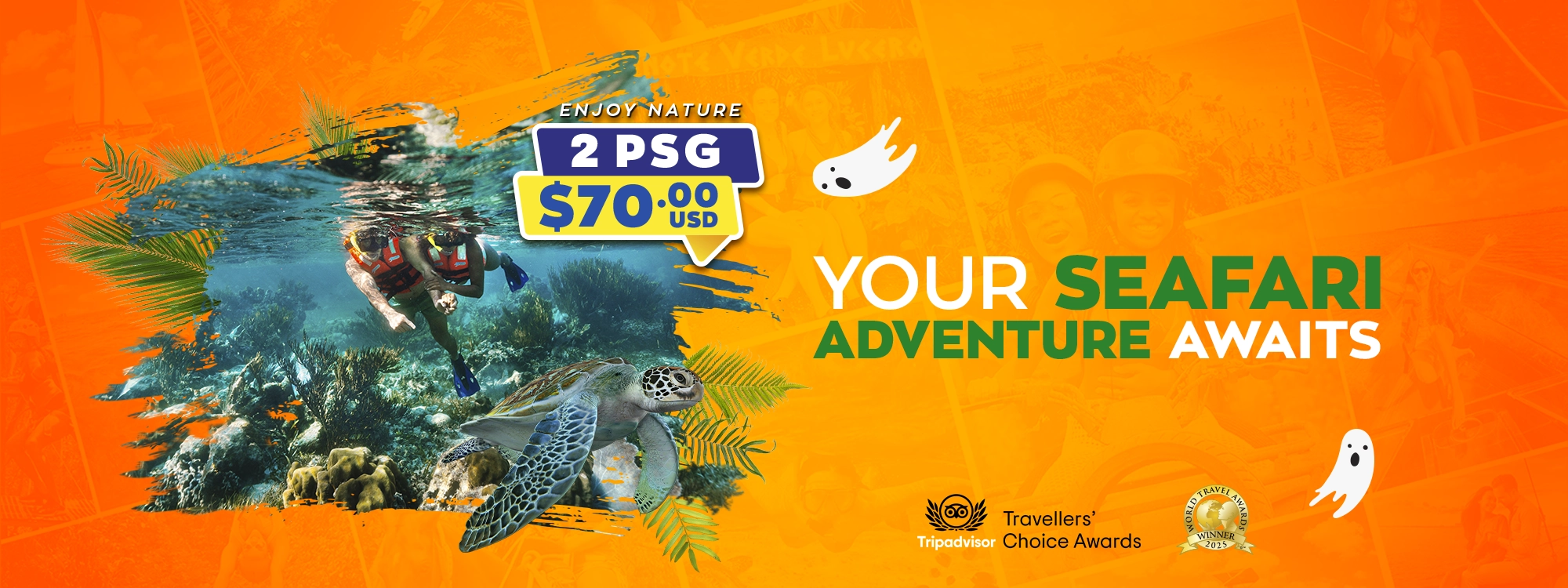 tour puerto morelos reef snorkel adventure