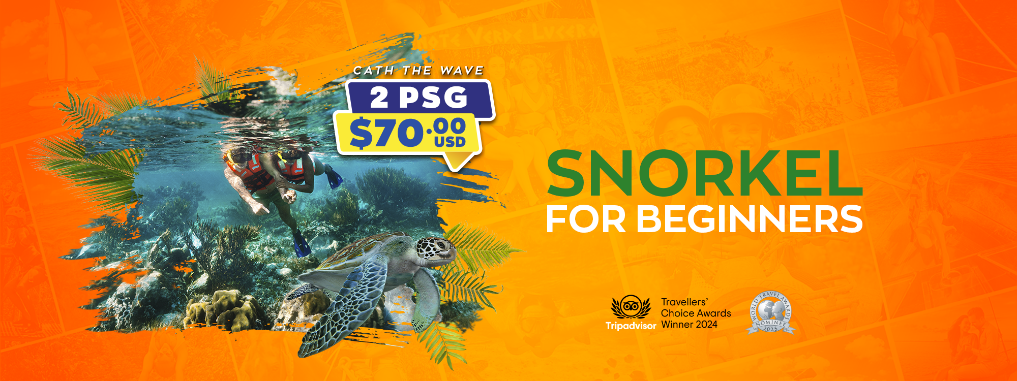 tour puerto morelos reef snorkel adventure
