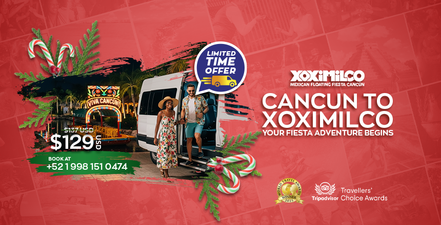 xoximilco cancun mexican party