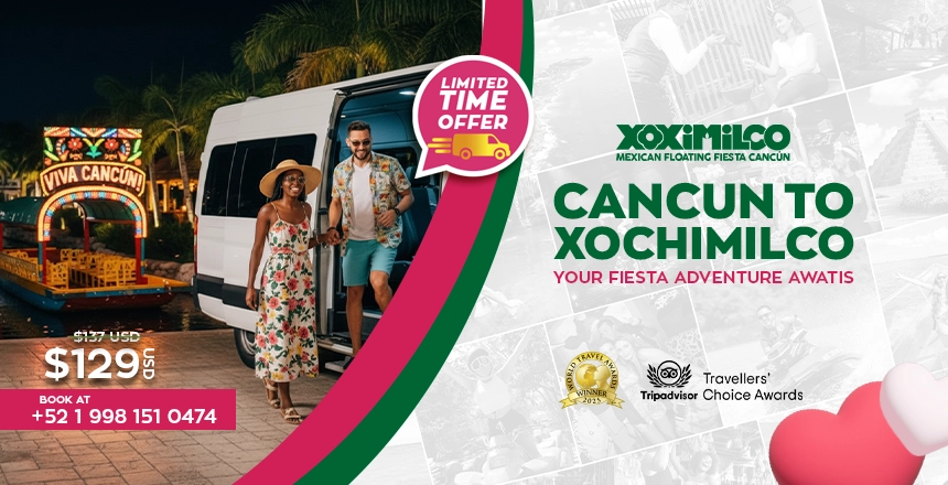 xoximilco cancun mexican party