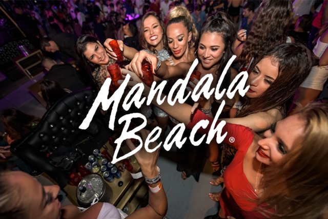 the best night events at Mandala Beach Club Cancun
