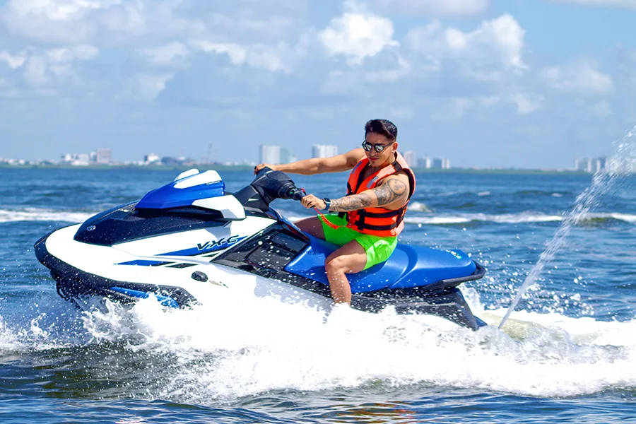 cover jet ski rental tour in Cancun