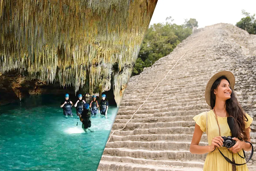 cover of the tour Río Secreto Tour Admission and Coba