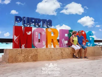 puerto morelos beach photobooth Taco tour