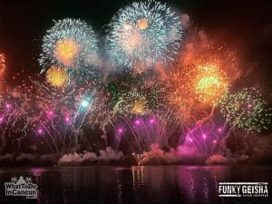 funky-geisha-cancun-fireworks-spectacle