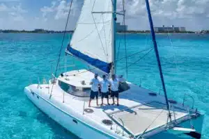 catamaran isla mujeres tour snorkel and beach club